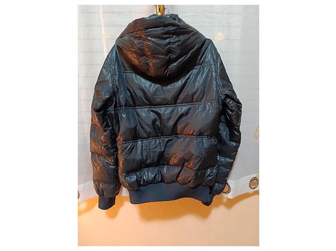 Autre Marque Chaqueta Bomboogie de Plumón Azul Marino Azul oscuro - vista 3
