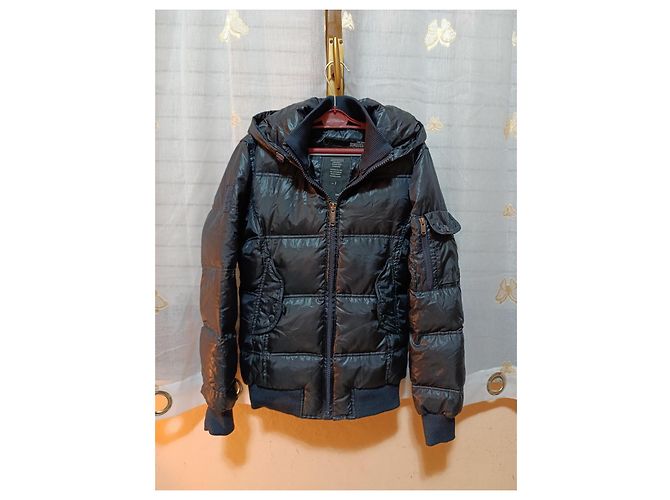 Autre Marque Chaqueta Bomboogie de Plumón Azul Marino Azul oscuro - vista 5