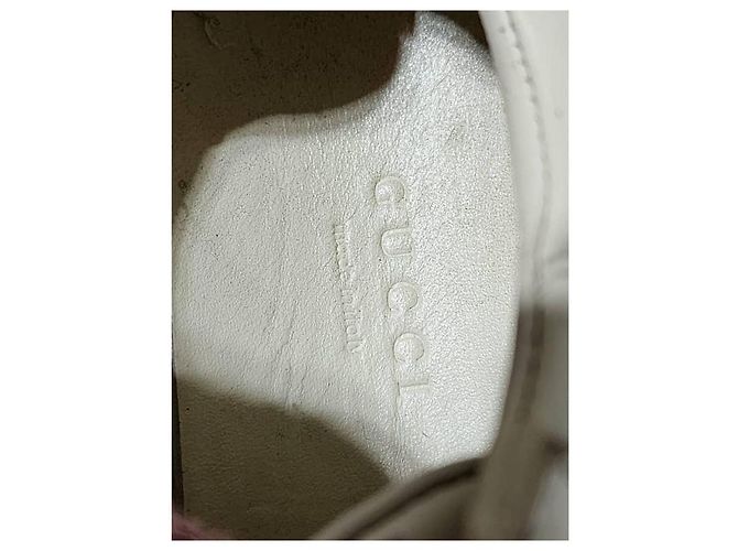 Sneakers Gucci Rhyton Interlocking G Star Off-White Taglia 34 - vista 14