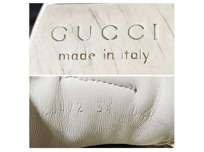 Sneakers Gucci Rhyton Interlocking G Star Off-White Taglia 34 - vista 9