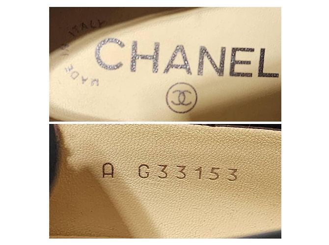 Chanel Lackleder Mokassin schwarz Größe 35C - Ansicht 8