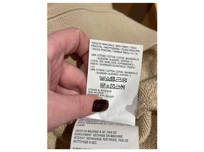 GOLDEN GOOSE Strickwaren T.International XL Baumwolle Beige - Ansicht 5