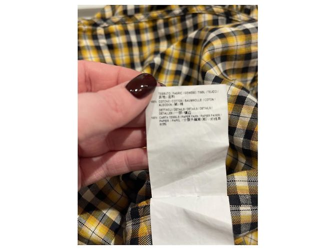 BALENCIAGA Tops T.Internacional S Algodón Amarillo - vista 6