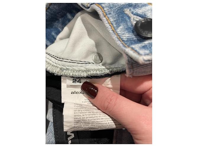 ALEXANDER WANG Jeans T.US 24 Algodón Azul - vista 6