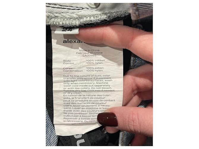 ALEXANDER WANG Jeans T.US 24 Algodón Azul - vista 7