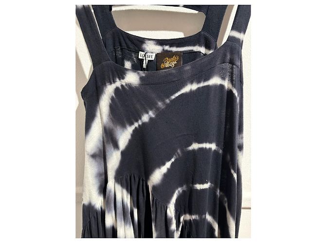 Vestidos LOEWE T.Internacional XS Algodón Azul - vista 2