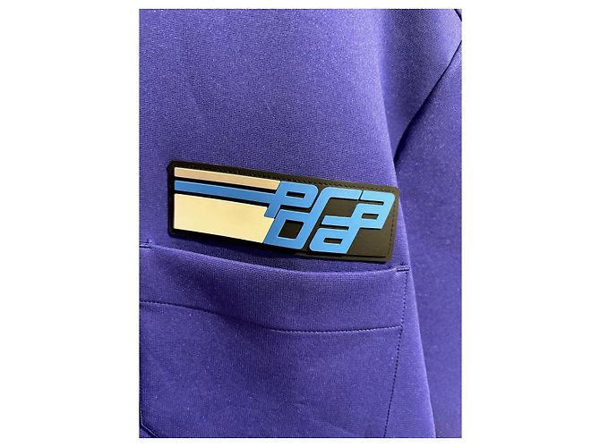 PRADA Tops T.Internacional XS Poliéster Azul - vista 3