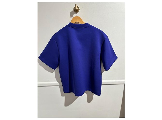 PRADA Tops T.Internacional XS Poliéster Azul - vista 4