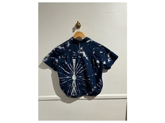 PROENZA SCHOULER Tops T.Internacional XS Algodón Azul - vista 3