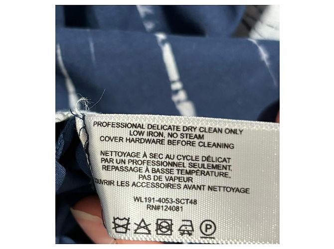 PROENZA SCHOULER Tops T.Internacional XS Algodón Azul - vista 8