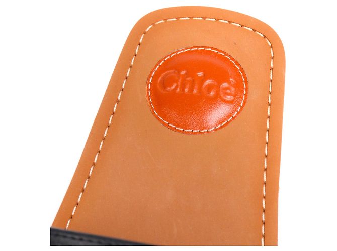 Woody Chloé Sandalias CHLOE T.EU 38 Cuero - vista 4