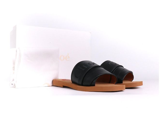 Woody Chloé Sandalias CHLOE T.EU 38 Cuero - vista 6