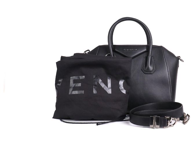GIVENCHY - Borsa Antigona di Givenchy in pelle liscia nera Nero - vista 9