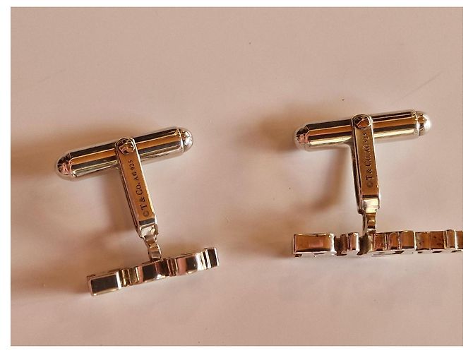 Tiffany & Co Gemelli unisex in argento massiccio 925 - vista 3