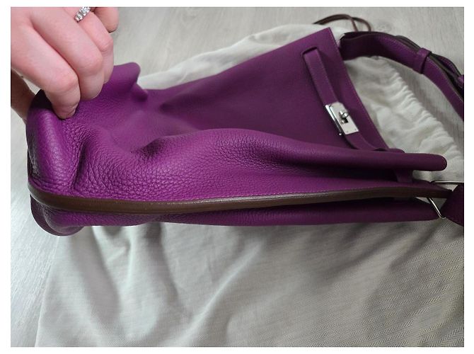 Hermès Borsa Hermes So Kelly in ottime condizioni Porpora - vista 4