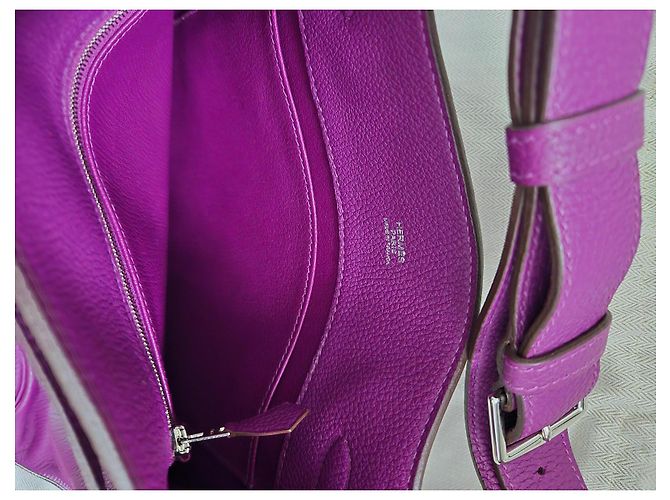 Hermès Borsa Hermes So Kelly in ottime condizioni Porpora - vista 7