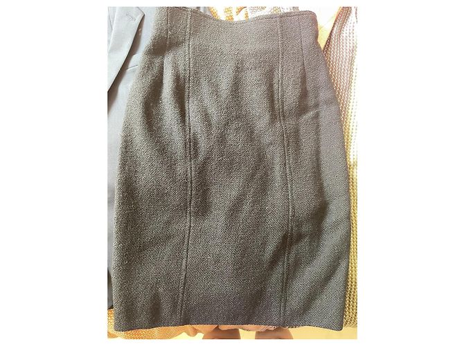 Cambon Chanel Vintage-Anzugset von 1987 Schwarz - Ansicht 10