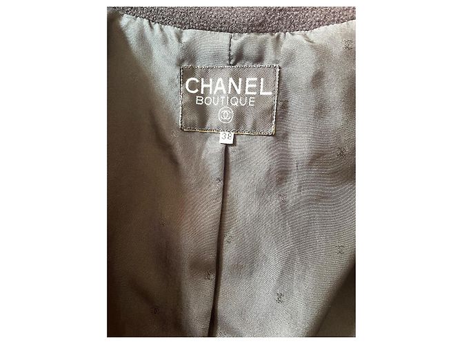 Cambon Chanel Vintage-Anzugset von 1987 Schwarz - Ansicht 6