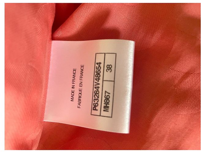 Cambon Chaqueta de durazno Chanel 2020 Melocotón - vista 5