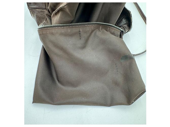 Fendi Mamma Zucchino Zucca Baguette Schultertasche Braun - Ansicht 17