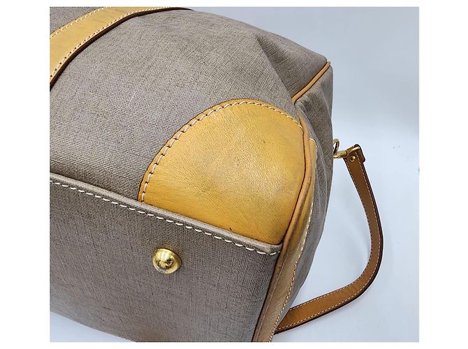 Détective Borsa da viaggio Boston Christian Dior Cammello - vista 11
