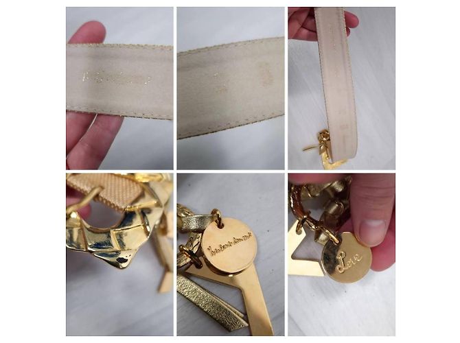 Yves Saint Laurent Vintage YSL goldene Gürtel - Ansicht 10