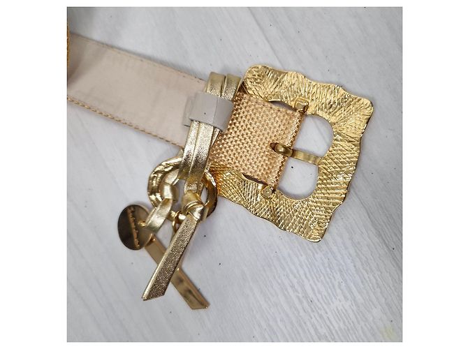 Yves Saint Laurent Vintage YSL goldene Gürtel - Ansicht 2