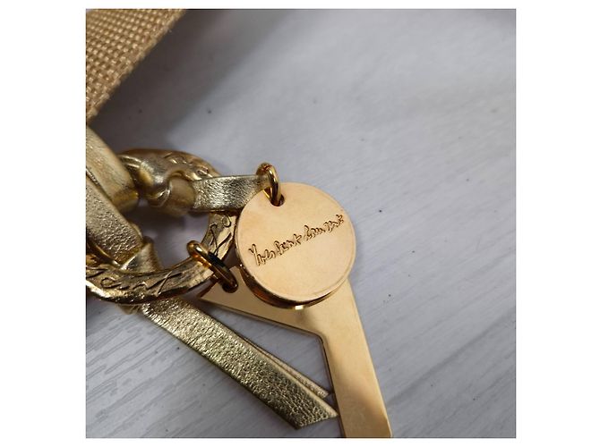 Yves Saint Laurent Vintage YSL goldene Gürtel - Ansicht 4