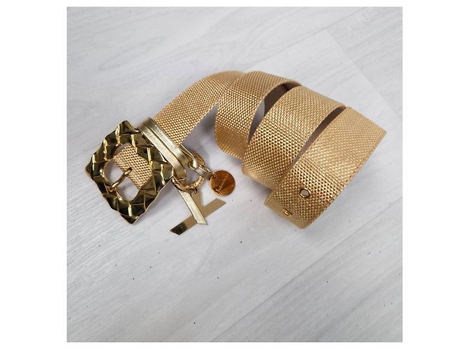 Yves Saint Laurent Vintage YSL goldene Gürtel - Ansicht 5