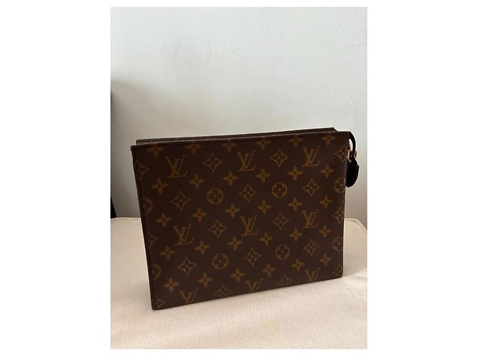 Louis Vuitton Pochette Monogram in Pelle Monogramma - vista 2