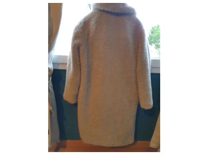 Gerard Darel Abrigo teddy aquí en Darel Beige - vista 3