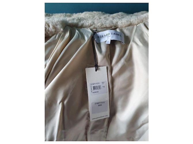 Gerard Darel Abrigo teddy aquí en Darel Beige - vista 5