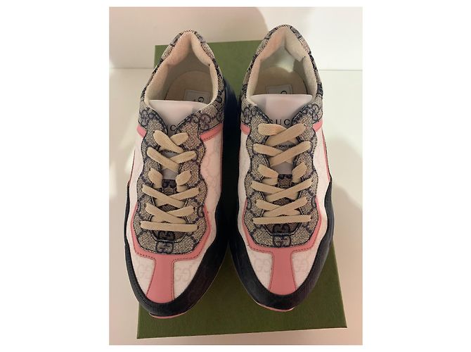 Marmont Gucci Rython Sneaker aus Leder rosa Größe 37 Pink - Ansicht 3