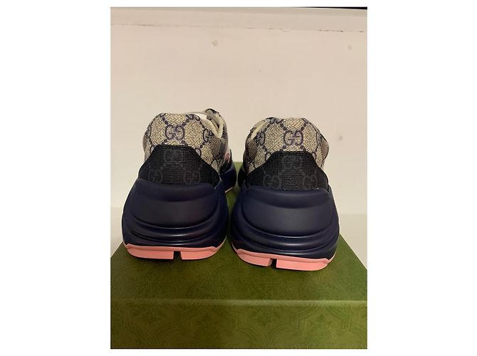Marmont Gucci Rython Sneaker aus Leder rosa Größe 37 Pink - Ansicht 5