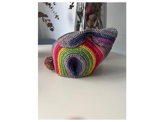 Loewe Handtasche aus Leder Mehrfarbig Mehrfarben - Ansicht 11