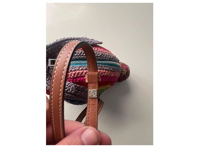 Loewe Handtasche aus Leder Mehrfarbig Mehrfarben - Ansicht 7