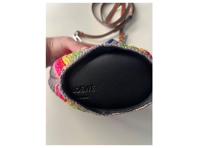 Loewe Handtasche aus Leder Mehrfarbig Mehrfarben - Ansicht 8