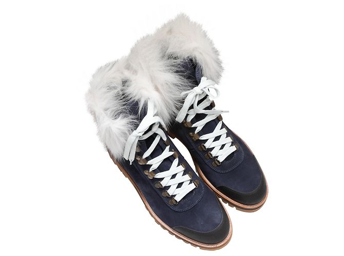 MR & MRS ITALY Botines T.EU 40 Ante Azul marino - vista 2