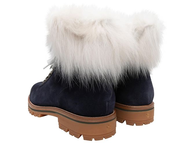 MR & MRS ITALY Botines T.EU 40 Ante Azul marino - vista 4