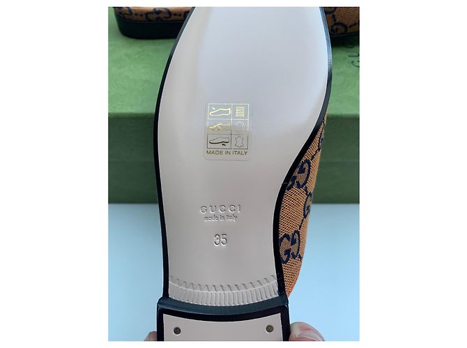 Princetown Gucci Größe 35 neu Hellbraun - Ansicht 5
