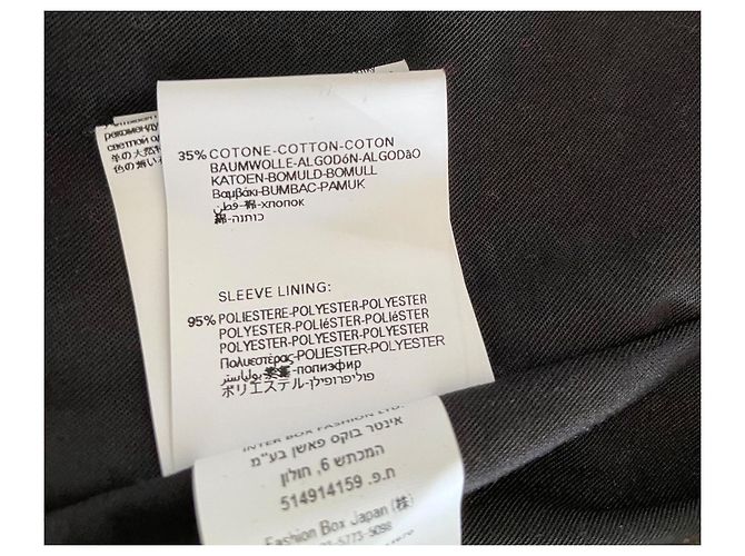 Autre Marque Schwarze Lederjacke oder schwarzes Replay-Leder-Perfecto Größe T.S Neu - Ansicht 10