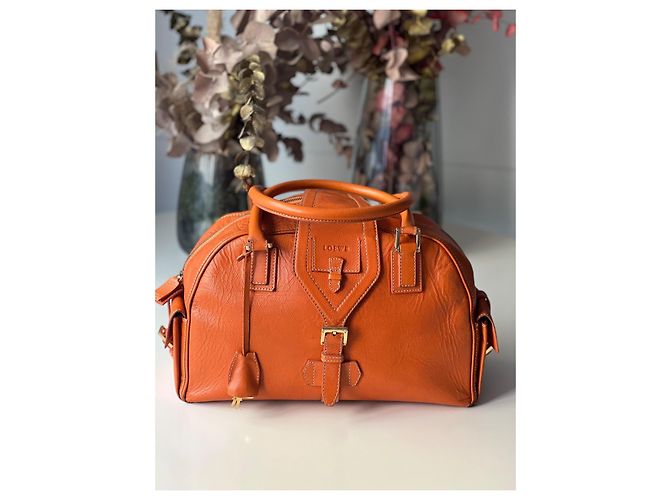 Borsa a mano Loewe Amazona marrone pelliccia Marrone chiaro - vista 2