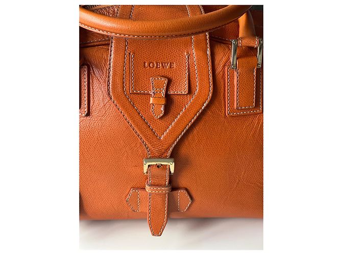 Borsa a mano Loewe Amazona marrone pelliccia Marrone chiaro - vista 4