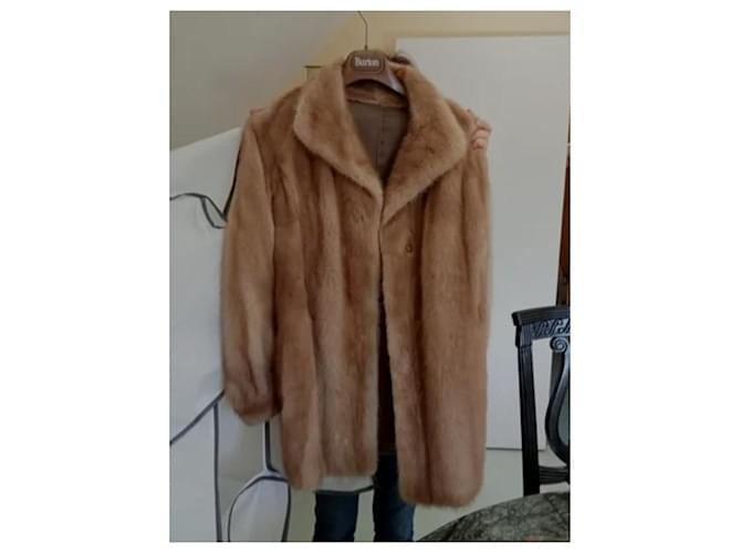 Autre Marque Mink coat beige - view 2