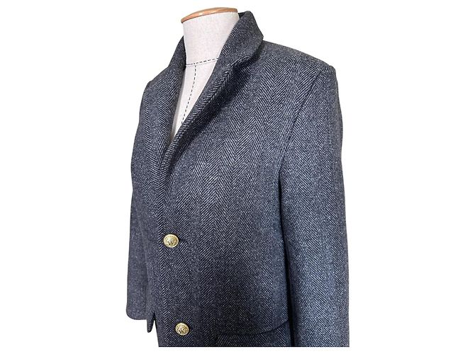 Zadig & Voltaire Abrigo Mio de un solo botón Gris oscuro Gris antracita - vista 3