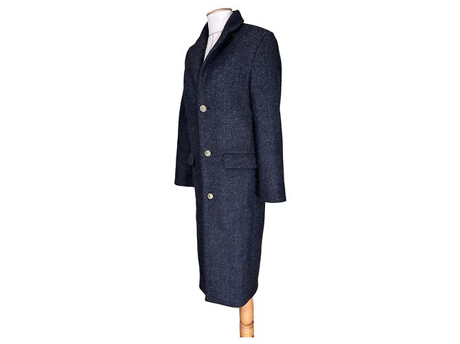 Zadig & Voltaire Abrigo Mio de un solo botón Gris oscuro Gris antracita - vista 4
