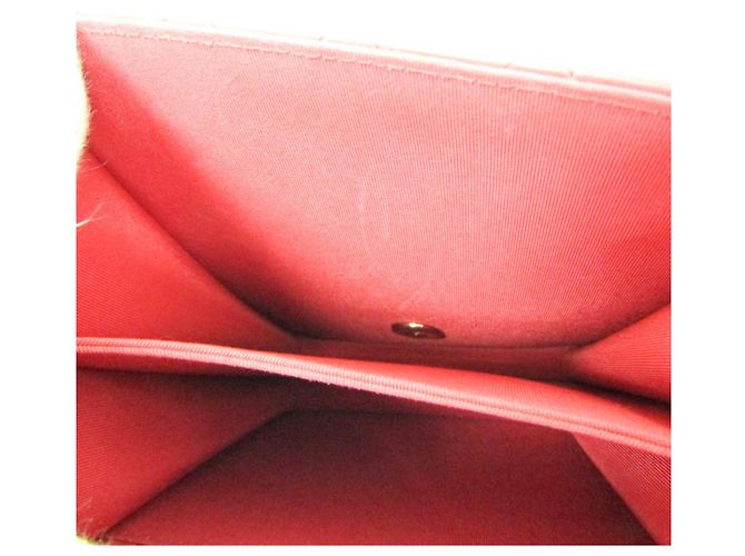 Borsa a spalla in pelle Chanel Boy per donne Rosso - vista 12