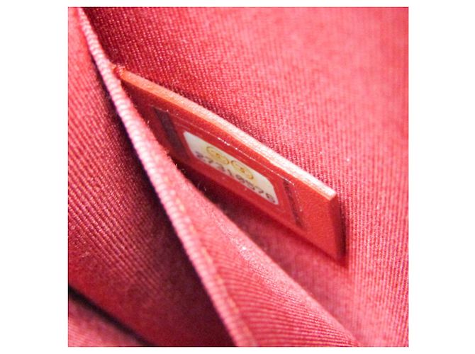 Borsa a spalla in pelle Chanel Boy per donne Rosso - vista 14