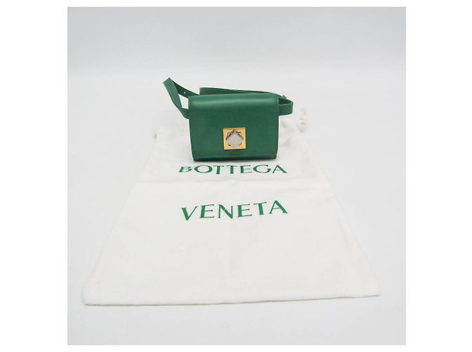 Mini borsa a cintura Bottega Veneta Verde - vista 13