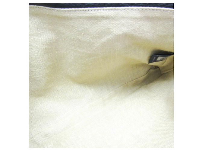 Borsa a tracolla in pelle da donna Fendi Selleria 8BT116 Nero - vista 12